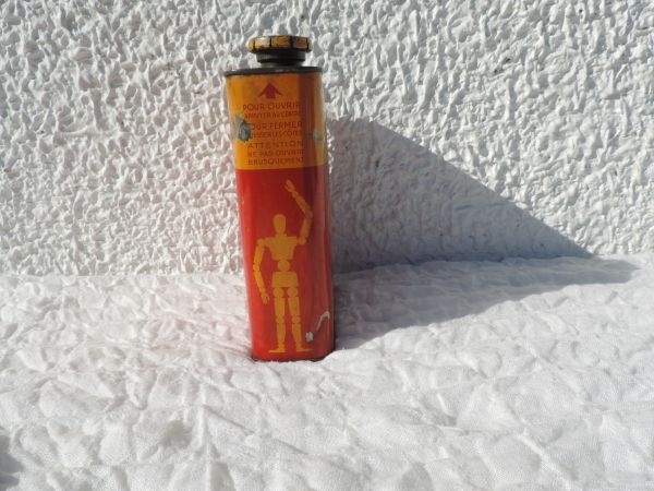 Bidon d'huile Shell