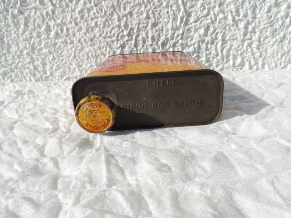 Bidon d'huile Shell