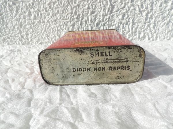 Bidon d'huile Shell