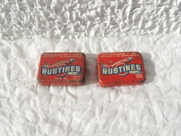 Boîtes publicitaires Rustines