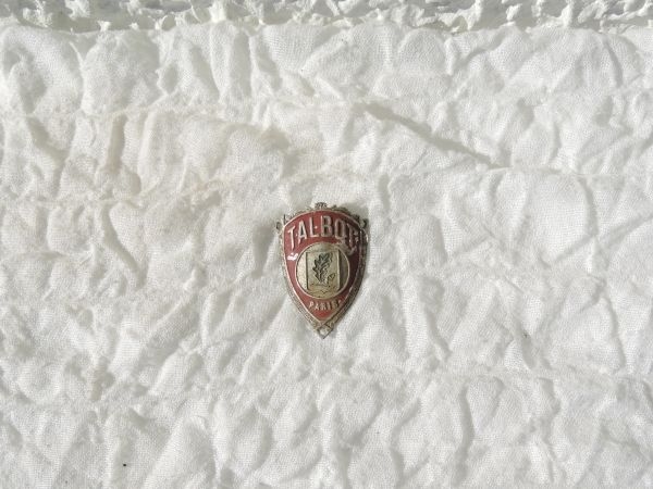 Insigne de vélo Talbot
