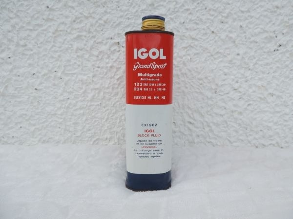Bidon d'huile Igol