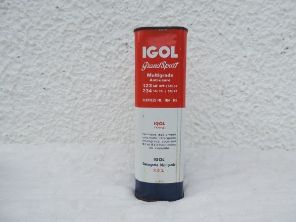Bidon d'huile Igol