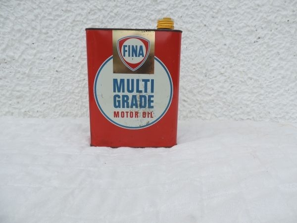 Bidon d'huile Fina