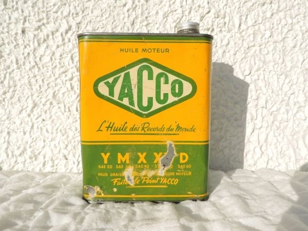 Bidon d'huile Yacco