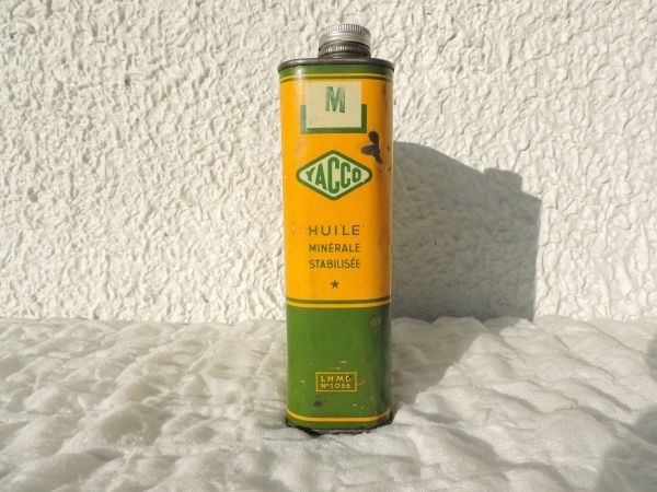 Bidon d'huile Yacco