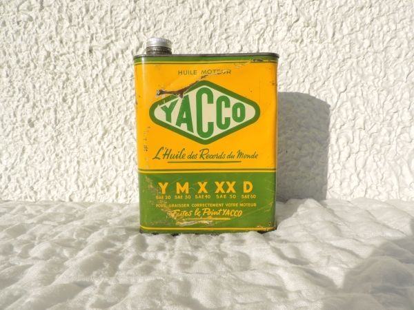 Bidon d'huile Yacco