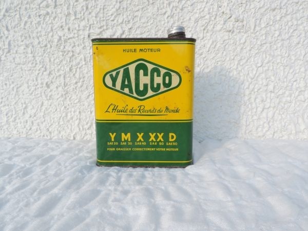 Bidon d'huile Yacco