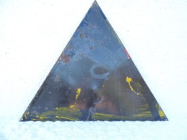 Plaque émaillée Shell