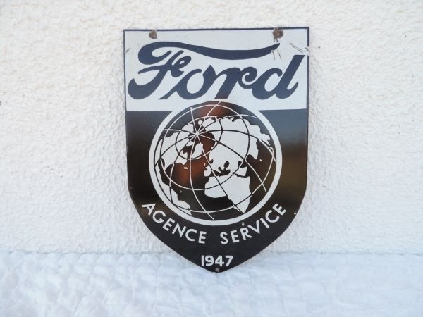 Plaque émaillée FORD