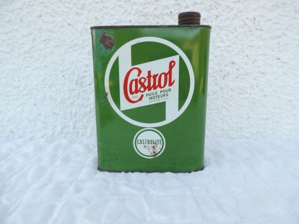 Bidon d'huile Castrol