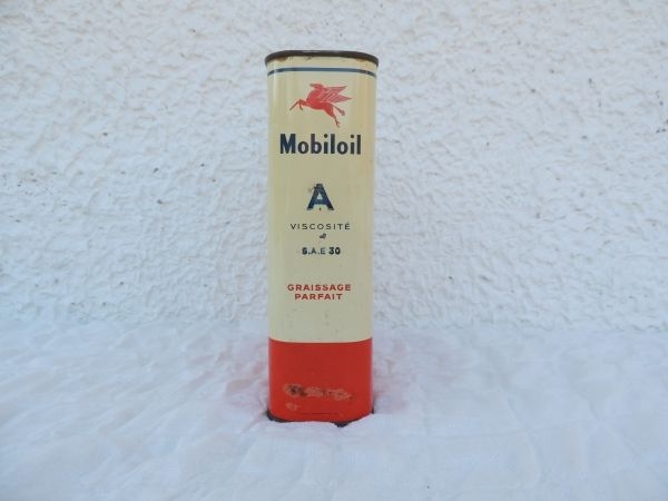 Bidon d'huile Mobiloil