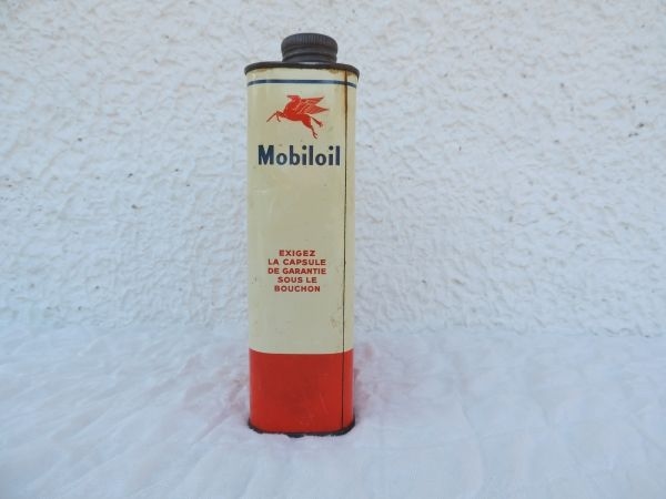 Bidon d'huile Mobiloil