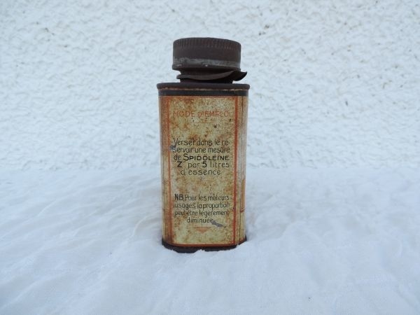 Bidon d'huile Spidoléine