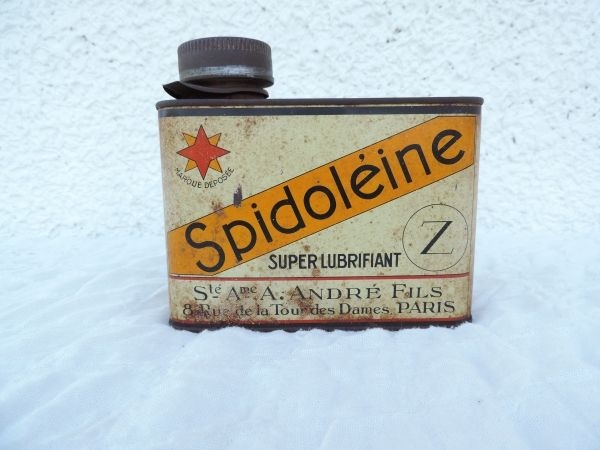 Bidon d'huile Spidoléine