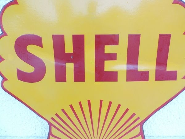 Plaque émaillée Shell