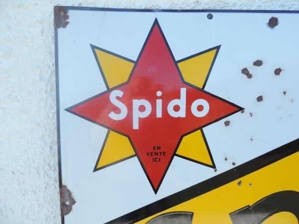 Plaque émaillée Spido