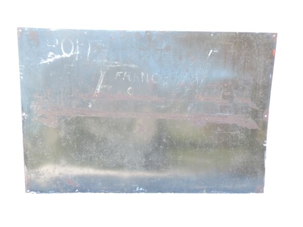 Plaque émaillée Spido