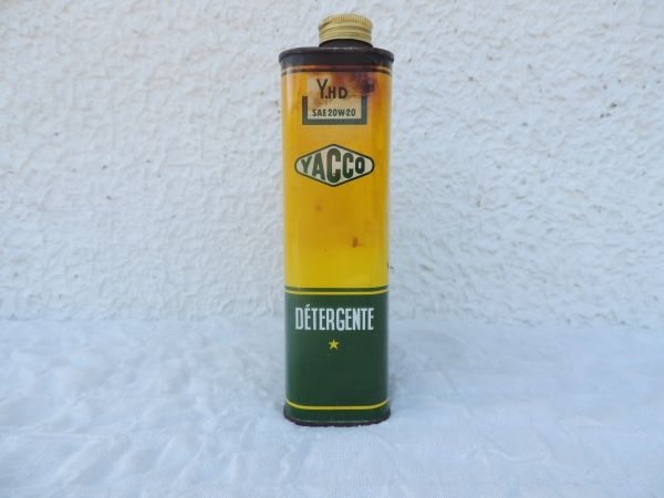 Bidon d'huile Yacco Détergente