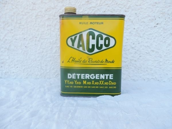 Bidon d'huile Yacco Détergente
