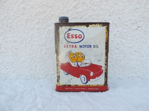 Bidon d'huile Esso