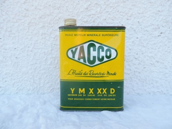 Bidon d'huile Yacco