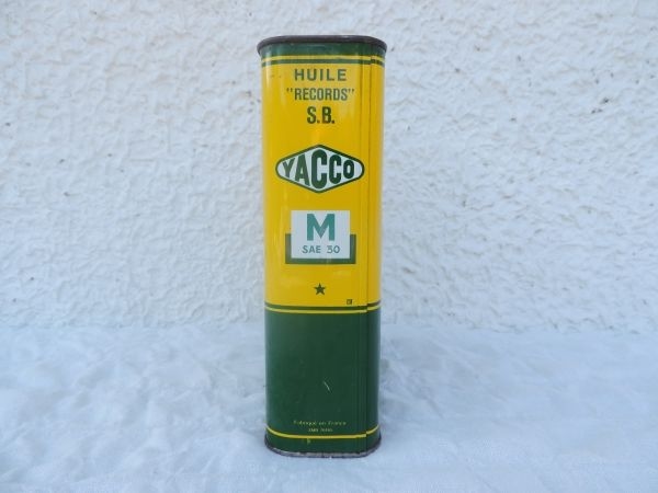 Bidon d'huile Yacco