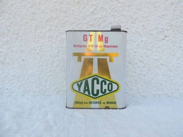 Bidon huile YACCO