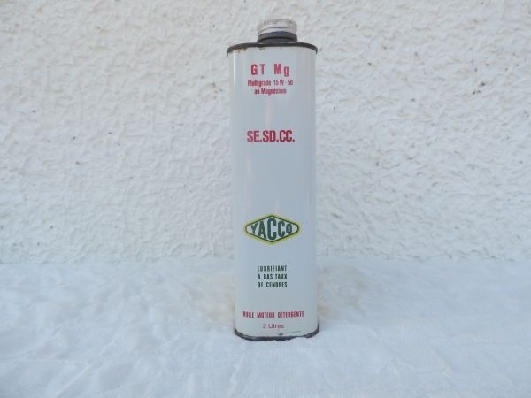 Bidon huile YACCO