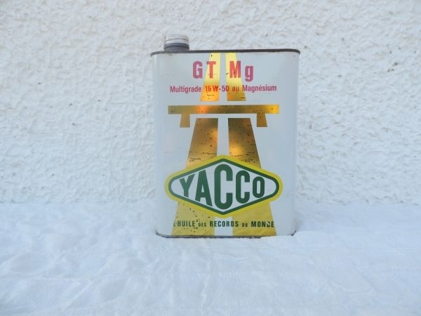 Bidon huile YACCO