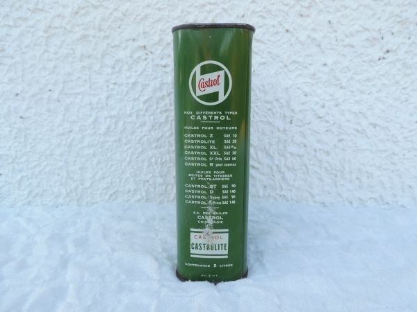 Bidon d'huile Castrol
