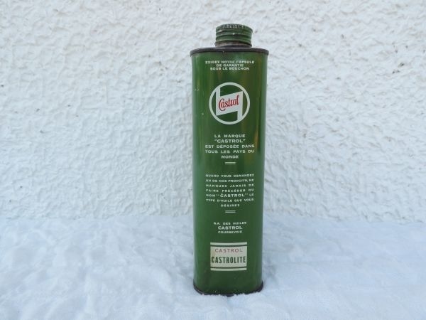 Bidon d'huile Castrol