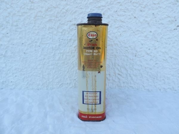 Bidon d'huile Esso