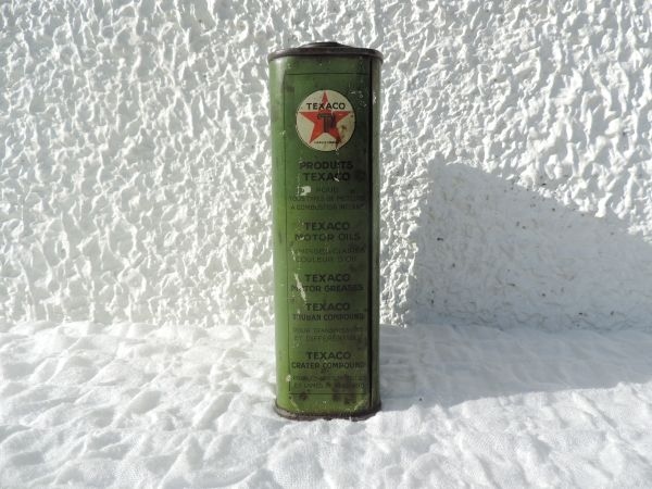 Bidon d'huile Texaco