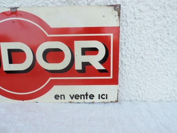 Tôle publicitaire Tudor