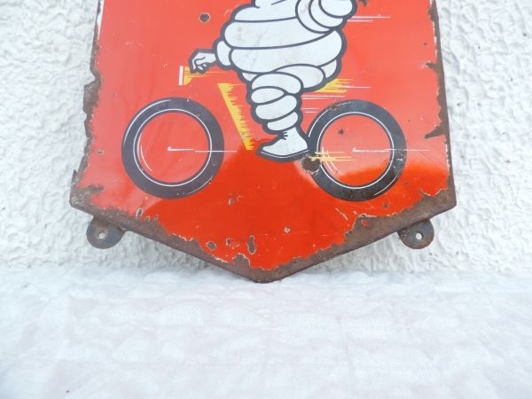 Plaque émaillée Michelin
