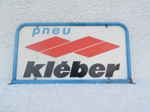 Tôle publicitaire Kléber
