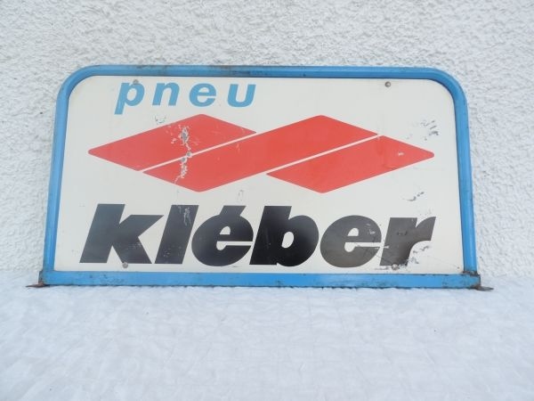 Tôle publicitaire Kléber