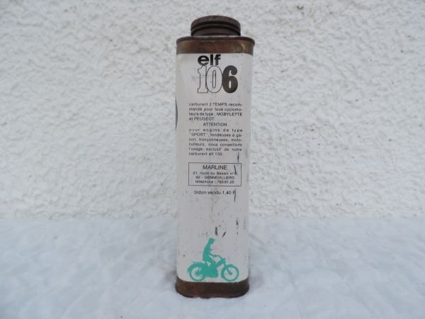 Bidon d'huile ELF 106
