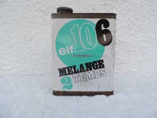 Bidon d'huile ELF 106