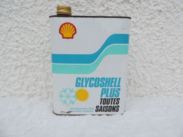 Bidon d'huile Shell