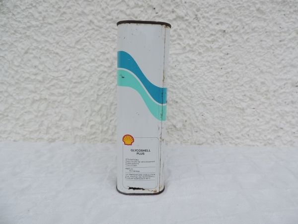 Bidon d'huile Shell