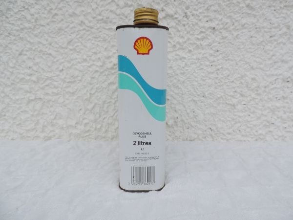 Bidon d'huile Shell