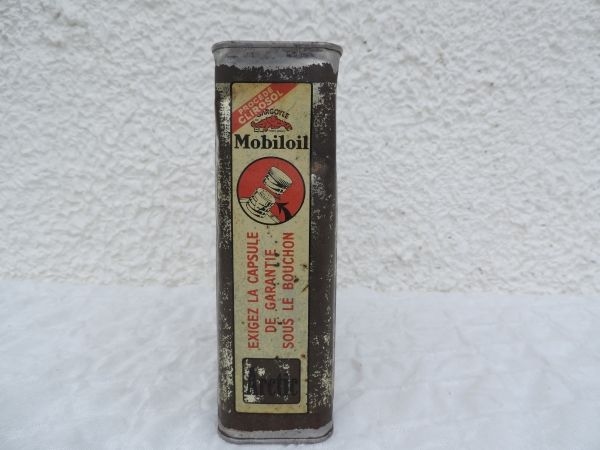 Bidon d'huile Mobiloil