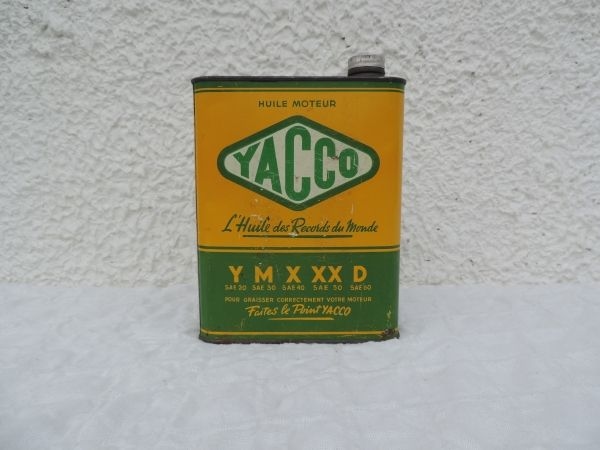 Bidon d'huile Yacco