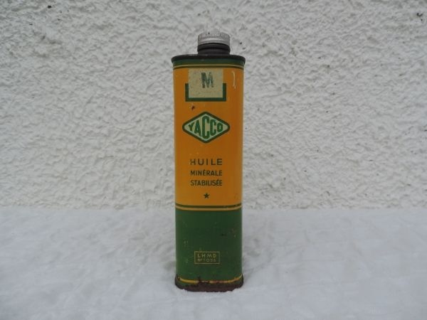 Bidon d'huile Yacco