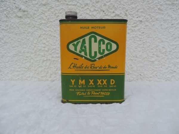 Bidon d'huile Yacco