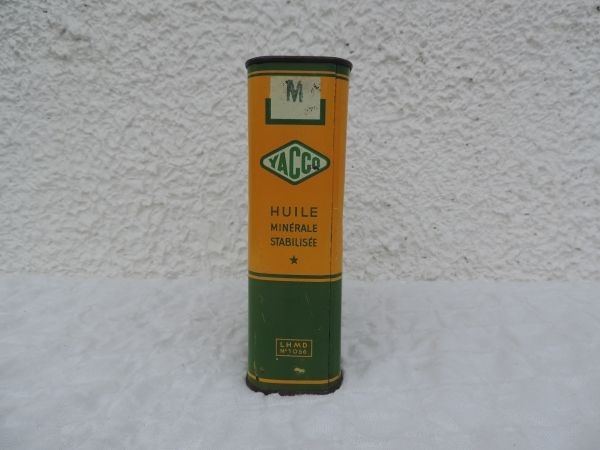 Bidon d'huile Yacco