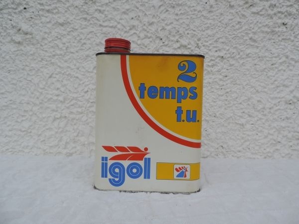 Bidon d'huile Igol 2 Temps