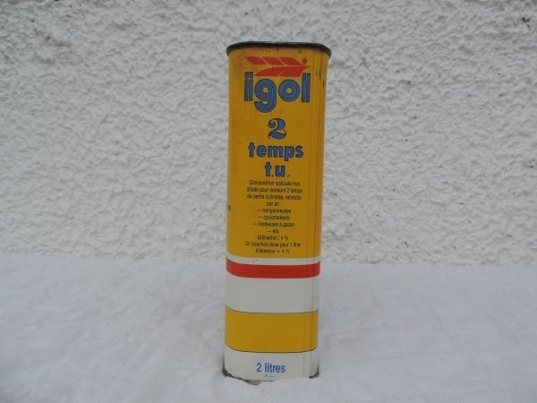 Bidon d'huile Igol 2 Temps